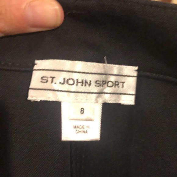 ST. John Sport black jeans - Picture 6 of 8